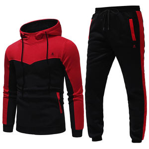 Survêtement pour hommes Logo personnalisé survêtement ensemble de vêtements de sport hommes survêtements à capuche et pantalons de survêtement ensemble survêtements ensembles unisexes - Product Image 1