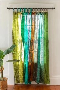 Tela 100% Algodón, Hecha a Mano en India, Lavable, Vintage, Ligera, 54x84, Colores y Diseños Personalizables, Hermosa Decoración Boho Hippie - Product Image 2