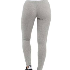 Personalizable 100% algodón Spandex alta cintura Fitness Yoga Leggings sin costuras media cintura gimnasio deporte Casual ajuste con logotipo personalizado - Product Image 6