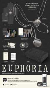 ALPHA DRIVE ONE-1st Mini Álbum Euphoria (Cd) (Edición Limitada) K-Pop - Product Image 2
