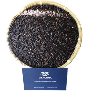 Arroz pegajoso negro/blanco de Vietnam 10% roto bueno para la salud, Arroz pegajoso negro (WS: + 84339249239-Felicia)