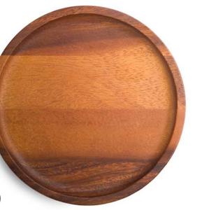 Bandeja de servicio de ensalada de madera de Acacia hecha a mano elegante caja de madera de arte popular pulido hermoso cartel de pared decorativo para la cocina del hogar - Product Image 1