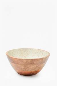 Tazón de madera de acacia personalizado, pegatina de esmalte impreso, diseño moderno, tazón para servir y frutero para utensilios de cocina hechos a mano - Product Image 6