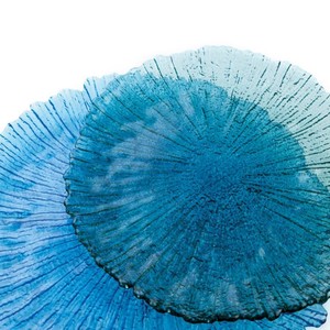 Présentation Assiette Verre Mer de vent Bleu 32 cm - Product Image 2
