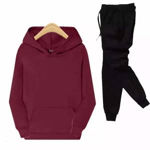 Chándales de invierno de algodón 100% para mujer, conjuntos de 2 piezas, chándal, sudaderas de gran tamaño, sudaderas con capucha, pantalones de chándal, conjuntos a juego - Product Image 3