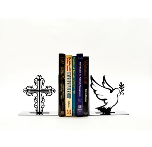 Sujetalibros adicionales al por mayor para libros y periódicos organizador decorativo de metal y regalo de negocios coleccionable con estilo artístico - Product Image 3