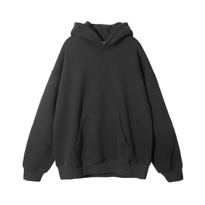 Nouveau produit, sweat à capuche en coton, surdimensionné, tendance, lourd, grande taille, élégant - Product Image 4