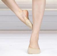 Zapatillas de Danza de Media Suela para Mujer, Modelo 147, de Microfibra, con Forro de Algodón, para Gimnasia Rítmica y Espectáculos de Danza, Talla US