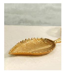 Bandeja para servir con forma de hoja de aluminio de nuevo diseño superventas de calidad superior para aperitivos frutas aperitivo - Product Image 1