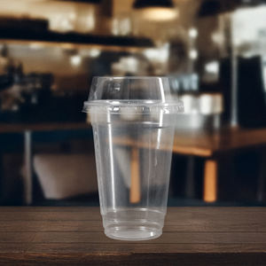 Vente en gros de gobelets en plastique PET transparents jetables emballage personnalisé style à paroi unique pour servir des boissons froides fabriqué au Vietnam - Product Image 4