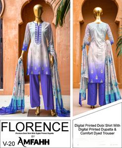 Señoras paquistaníes Shalwar Kameez Ropa de verano para mujer Trajes de césped Diseño de ropa india y pakistaní - Product Image 2