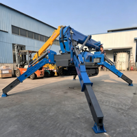 Mini-grue araignée hydraulique 6T certifiée CE, personnalisable, pour levage en construction multi-scènes, directement de l'usine