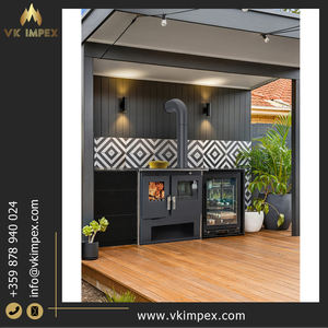 Chimeneas de leña ampliamente utilizadas de la mejor calidad, superventas, 7,7 kW, eficiencia de calefacción de habitación, para uso doméstico, Villa, Hotel - Product Image 2