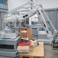 Palettiseur robotisé compact à grande vitesse TRON AXIS pour la palettisation de boîtes/cartons de fin de ligne d'aliments sans applicateur intercalaire