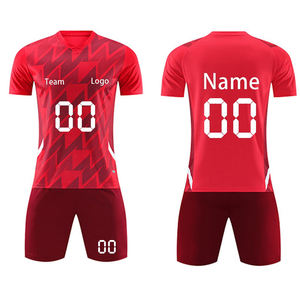 Conjunto de uniforme de fútbol sublimado impreso personalizado para ropa de equipo proveedor directo de fábrica uniforme de fútbol a granel cantidad - Product Image 1