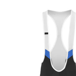 Commande en gros de cuissard de cyclisme pour hommes tissu extensible confortable avec coussin absorbant les chocs et bandes réfléchissantes - Product Image 4