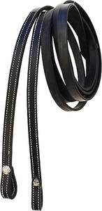 Bridon sans mors en cuir pour l'entraînement équestre western avec rênes - Product Image 2