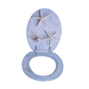 Sedile WC in MDF a Forma di Stella Marina - Product Image 2