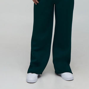 Ensemble de jogging 2 pièces respirant de couleur unie, nouvelle collection, prix de gros de haute qualité, tendance avec logo personnalisé, manches longues - Product Image 4