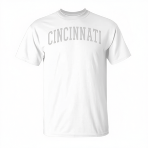 T-shirt promozionale Cincinnati Vintage S da donna - Product Image 2