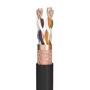 Kabel jaringan <span class=keywords><strong>5</strong></span> kucing kualitas tinggi 24AWG UTP FTP <span class=keywords><strong>SFTP</strong></span> Cat5e kabel <span class=keywords><strong>CU</strong></span> tembaga kucing 5e, kucing 5e 4 pasang Putar - Product Image 3