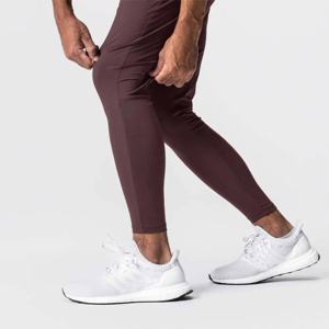 Pantalones de chándal de algodón transpirables informales para hombre de alta calidad, pantalones para correr a granel personalizados, cintura elástica para clima frío, patrón recto - Product Image 2