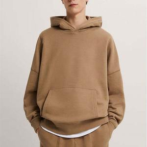 Sweat à capuche ajusté pour hommes taille régulière dernière vente en gros logo personnalisé sweat à capuche unisexe en coton surdimensionné manches longues pull uni vierge - Product Image 1