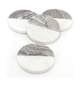 Posavasos de Mármol Pulido de la Mejor Calidad, Nuevos Estilos, para Hogar, Hoteles, Mesa, Suministros de Cocina, Duraderos - Product Image 2