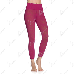 Leggings de Yoga Ultraelásticos con Cintura Alta, Pantalones de Compresión para Entrenamiento para Mujer, Proveedor Directo de Fábrica, Certificado SEDEX - Product Image 4