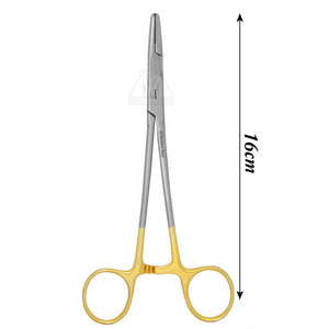 Venta directa de fábrica Portaagujas manuales de acero inoxidable Uso de Cirugía General reutilizable de alta calidad Recién llegado MOQ bajo Barato - Product Image 4