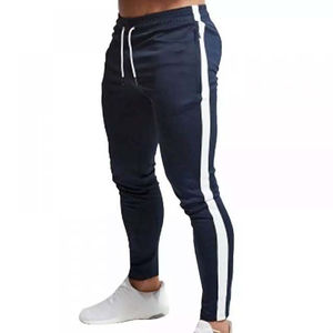 Pantalones personalizados de algodón 100% para hombre, pantalones de pijama ligeros informales con patrón recto, Parte delantera plana, ropa de dormir y ropa de descanso - Product Image 1