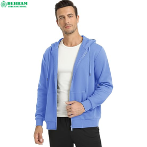 Heavy Weight Cotton Fleece Winter Casual Zipper <b>Hoodie</b> Unisex Streetwear Custom Logo Breathable Quick Dry <b>Zip</b>-<b>Up</b> <b>Hoodie</b> - Product Image 4