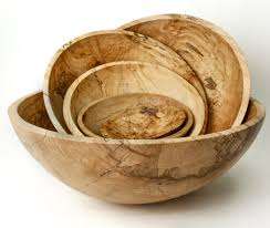 Bol de service à salade en bois de manguier artisanal moderne, le plus vendu, pour la table de cuisine, cadeau d'affaires, livraison directe - Product Image 4