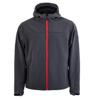 Veste Softshell d'hiver pour l'extérieur, sweat-shirt chaud, coupe-vent, imperméable, respirant -Tex, col roulé, fermeture éclair