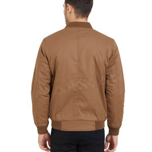 Blouson d'aviateur personnalisé avec Logo OEM, meilleure vente, blouson d'aviateur chaud de couleur unie - Product Image 4