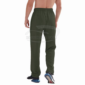 Gran oferta, pantalones ajustados de algodón y poliéster para correr para hombre, diseño liso personalizado y logotipo personalizado, tus propios pantalones para hombre - Product Image 2