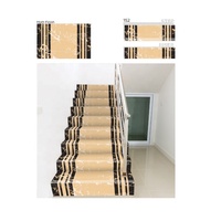 Escaliers en marbre brun, carreaux de sol en porcelaine, design d'escaliers aspect bois poli, prix d'usine, pierre naturelle