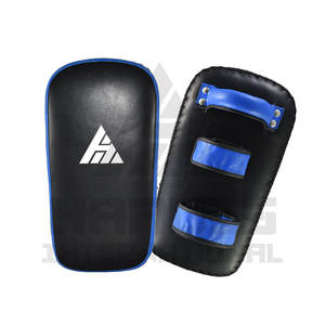 Alta calidad Kick Punch Martial Muay Thai Boxing Training Shield Kick Boxing Pads Cuero Kick Boxing Focus Pad Hit Shield - Product Image 1