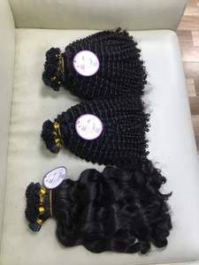 Mechones de pelo de trama de Color Natural, cabello humano vietnamita sin procesar, 100% de cutícula virgen, cabello alineación, producto más vendido - Product Image 1