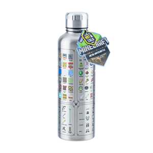 Botella de Acero Inoxidable con Diseño de Minecraft, Capacidad de 500/800 ml, Termo para Viajes, Botella Térmica para Bebidas, Flujo de Agua Continuo - Product Image 1