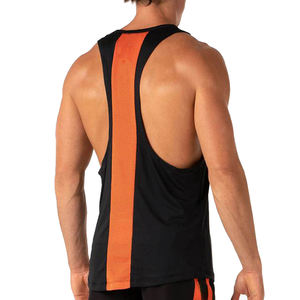 Summer Wear Regular Fit Sports Running Fitness Training Tank Tops Men <b>Racer</b>-<b>back</b> Workout Active Wear Men Tank Top Male - Product Image 2