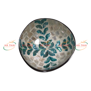 Bol décoratif artisanal de haute qualité en coquille de noix de coco naturelle, écologique et minimaliste, exporté du Vietnam, vente en gros mondiale - Product Image 3