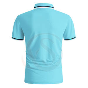 T-shirts légers à manches classiques pour hommes en tissu toile respirant Spandex/Coton – Confortables et au design unique – Vente en gros - Product Image 3