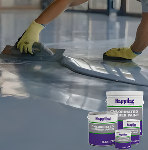 Lágrimas de desgaste líquido de caucho clorado ecológico y revestimiento flexible impermeable para carreteras y piscinas pintura de señalización vial - Product Image 1