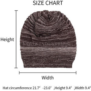 2023 Customizable Logo Beanie <b>Hats</b> for <b>Men</b> Breathable Cotton Winter Running Wear Unique Embroidery Style Printing Pattern OEM - Product Image 5