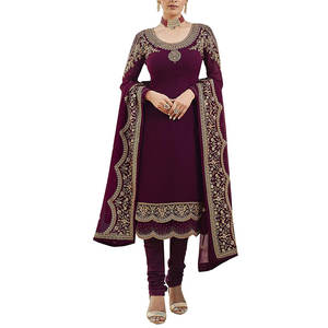 Vestido de mujer con diseño bordado, novedad de 2025, vestidos bordados de fiesta de 3 piezas para mujeres paquistaníes a la venta - Product Image 1