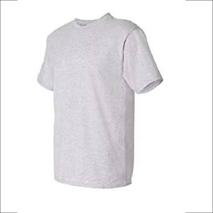 Camisetas de Hombre de Alta Calidad 100% Algodón, Tallas Grandes, Lavado Ácido Personalizado, Patrón Sólido, Tejido de Punto de 200 Gramos, Venta al Por Mayor - Product Image 4