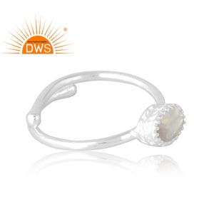 Latest Selling 925 Sterling Silver Natural <b>Rose</b> <b>Quartz</b> Gemstone <b>Ring</b> Custom Jewelry For Women Gift For Her - Product Image 4