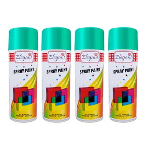 Green Spray Paint 400ML high quality It preserves surfaces from corrosion and gives a luster and shine for wood and metal