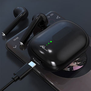 Home Digitalome-Auriculares para juegos intrauditivos inalámbricos, color negro, con micrófono, resistente al agua, para uso en teléfonos móviles/ordenadores y viajes - Product Image 3
